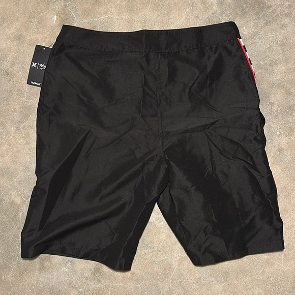NWT Hurley Black and White Checkered Swim Shorts - Picture 7 of 8